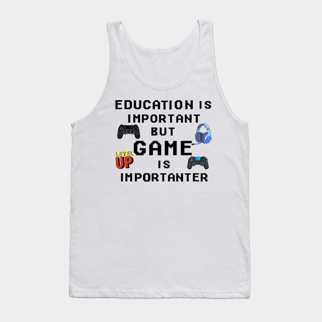 Funny gaming saying t shirt Tank Top by jennydesigns